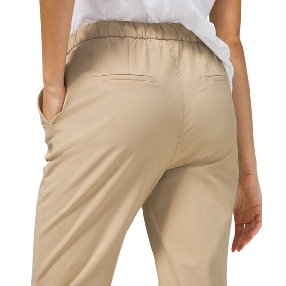Lululemon Your True Trouser Pants Pull On Pant Trench Beige Size 6 - Picture 5 of 9